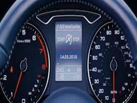 Car speedometer